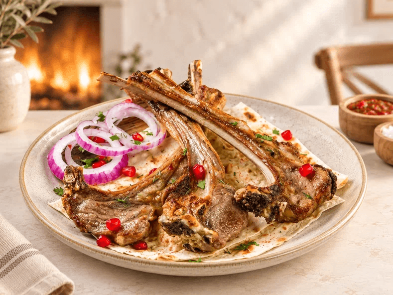 Шашлык из корейки ягненка